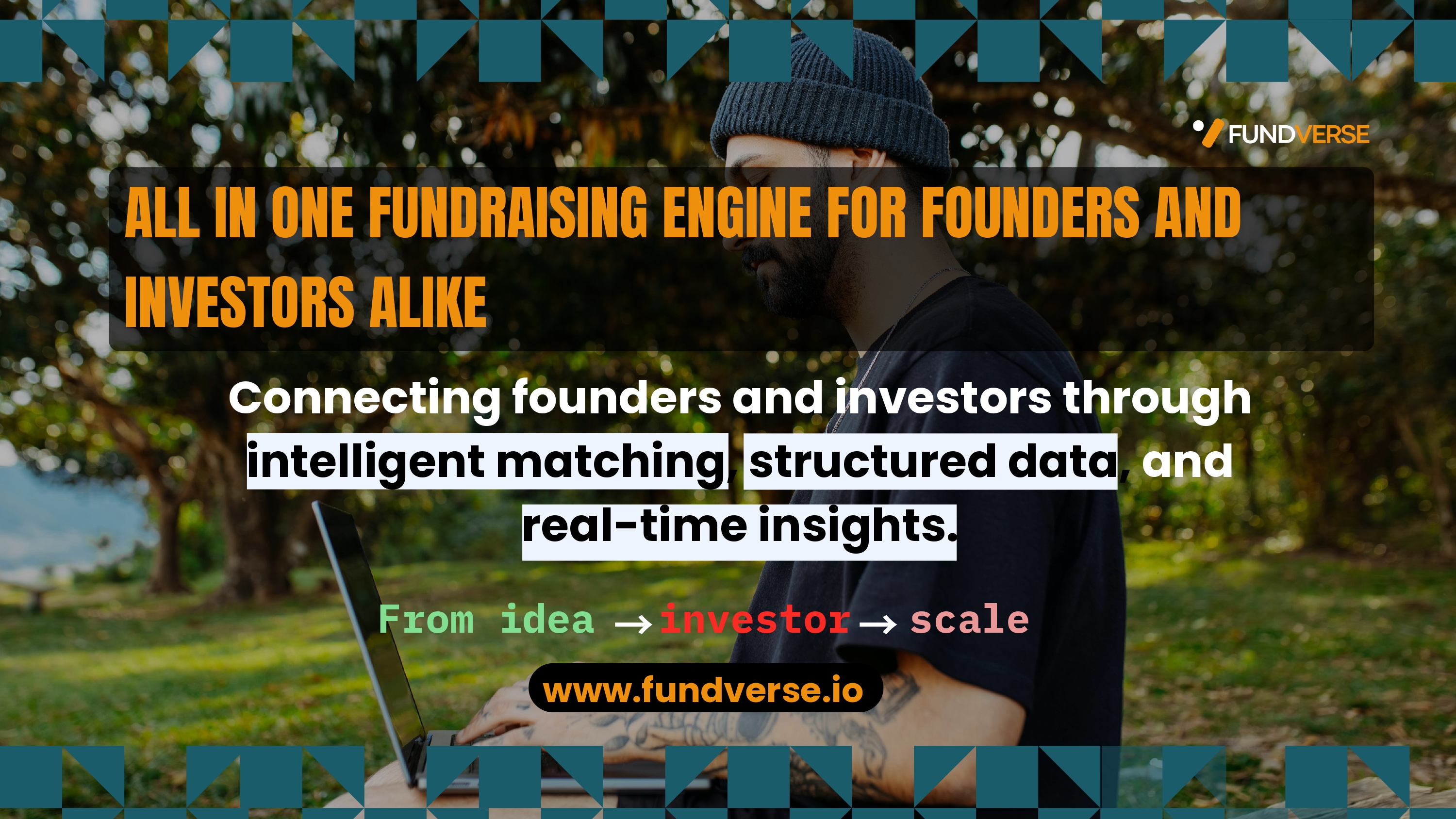 Founder connecting with investors through seed funding marketplace